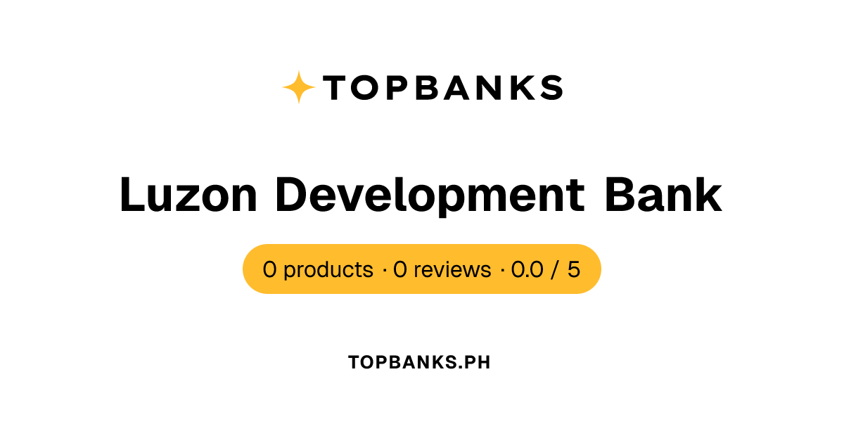 Luzon Development Bank — Deposits & Reviews | Topbanks